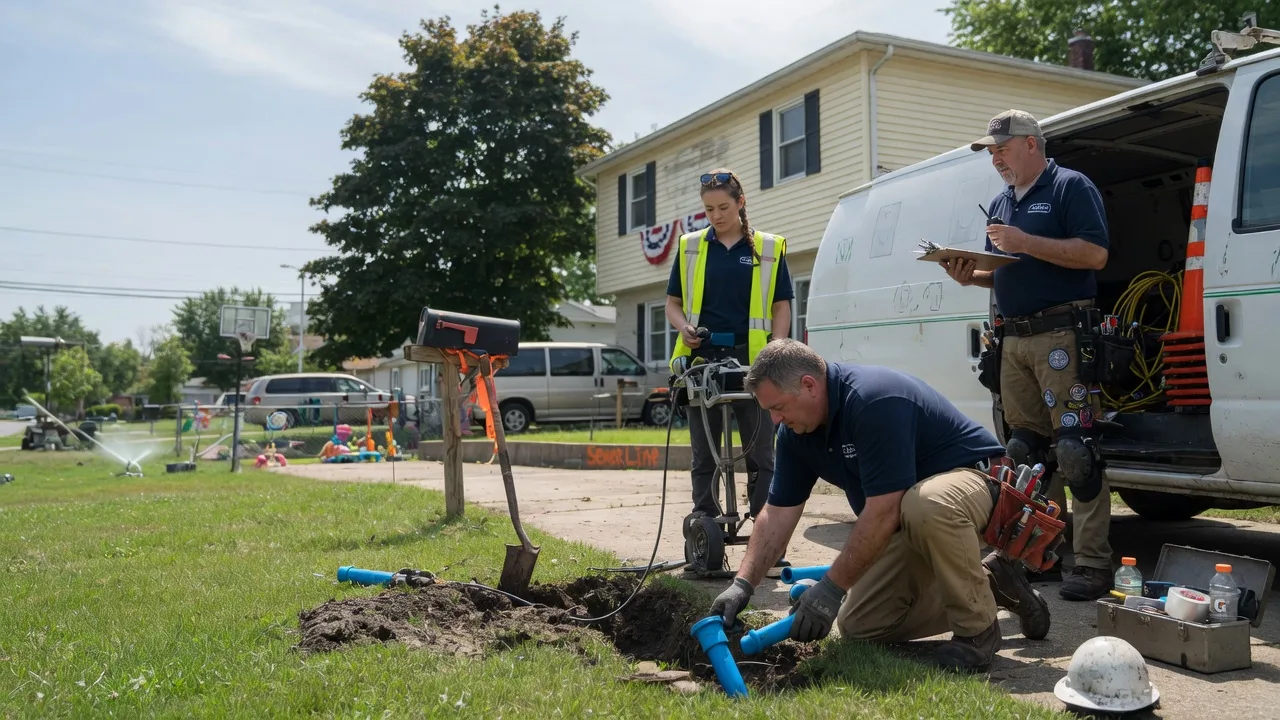 Slab Leak Repair in New Washington, OH near me